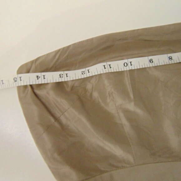 J Crew 100% Silk Strapless Dress - Picture 8 of 8